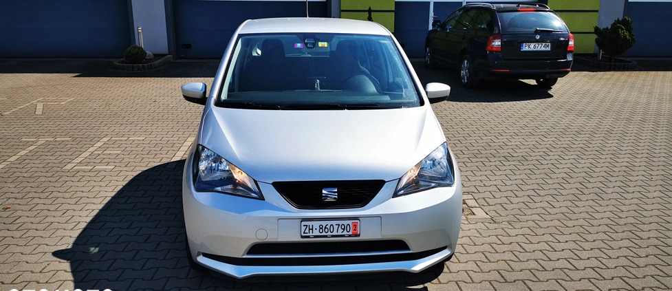 Seat Mii cena 25000 przebieg: 128000, rok produkcji 2015 z Zawidów małe 154